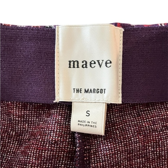 Anthropologie Margot Kick Flare Printed Pants by Maeve Size Small NWT - Picture 8 of 8